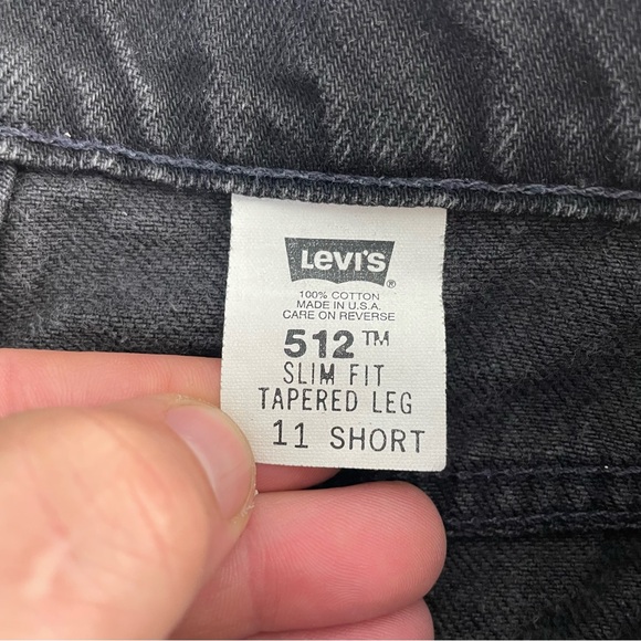 Vintage Levi’s 512 High Waisted Tapered Leg Jeans Size 11 - Picture 5 of 9